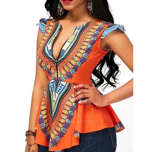 Ladies fashion african top - Picture 4 of 6